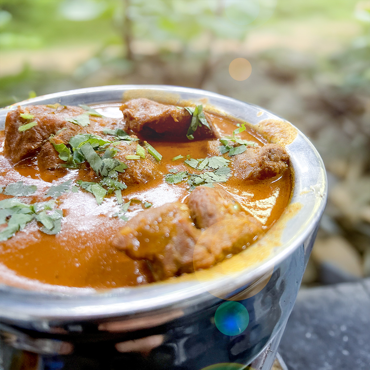 Indian food mutton