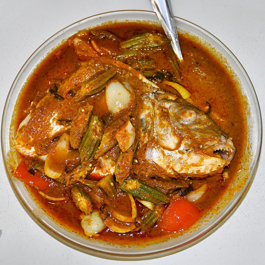 indian fish head curry