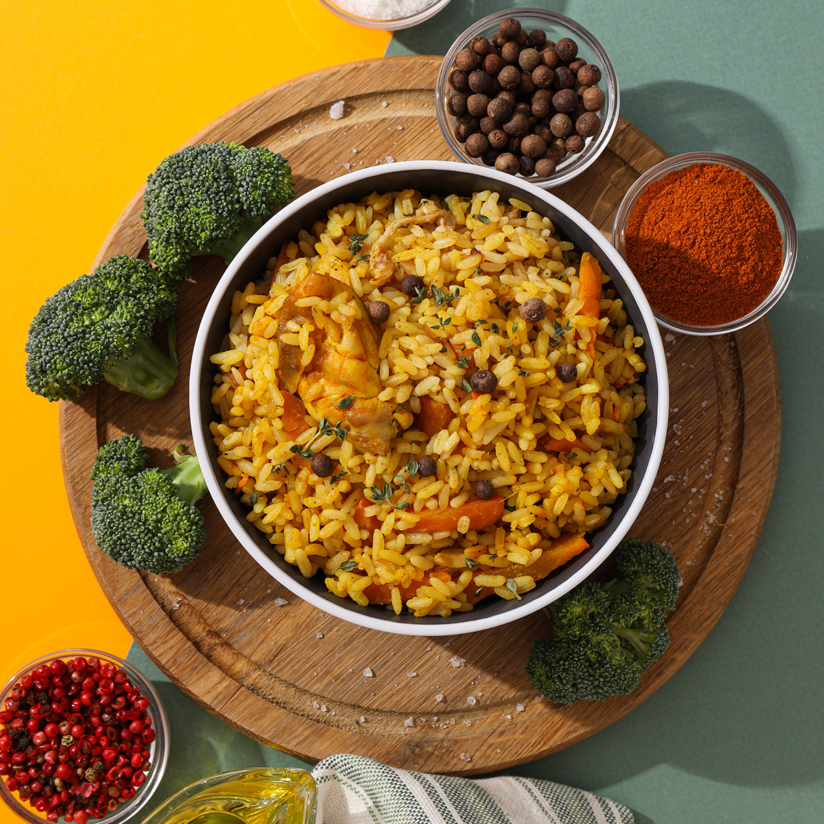 vegetables briyani rice