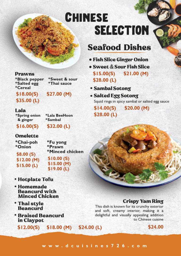 Chinese Seafood Dishes