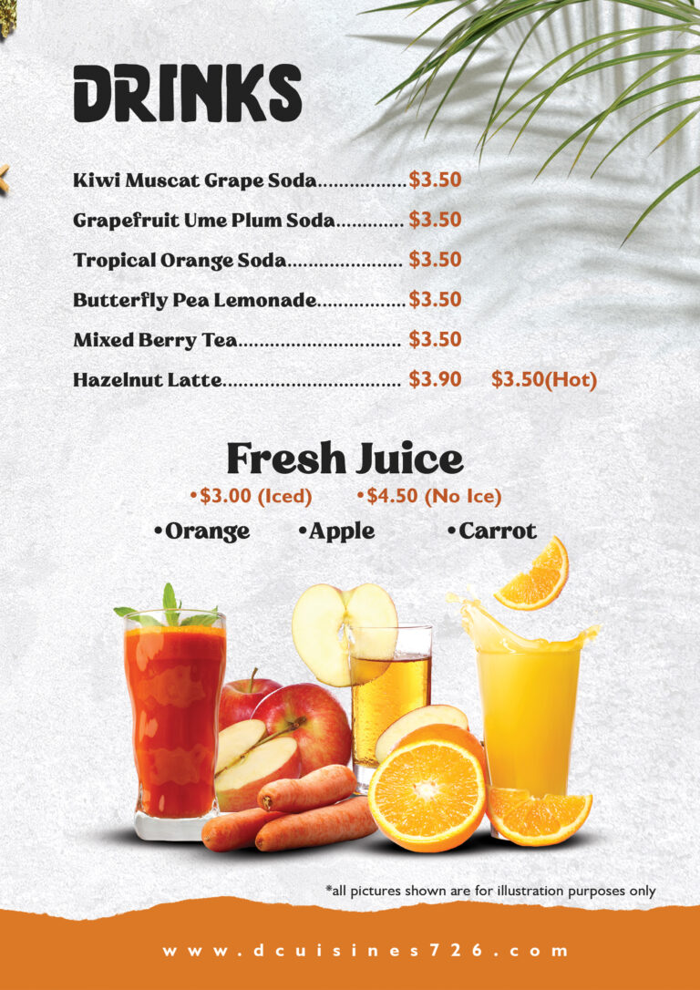 Soda & Fresh Juice