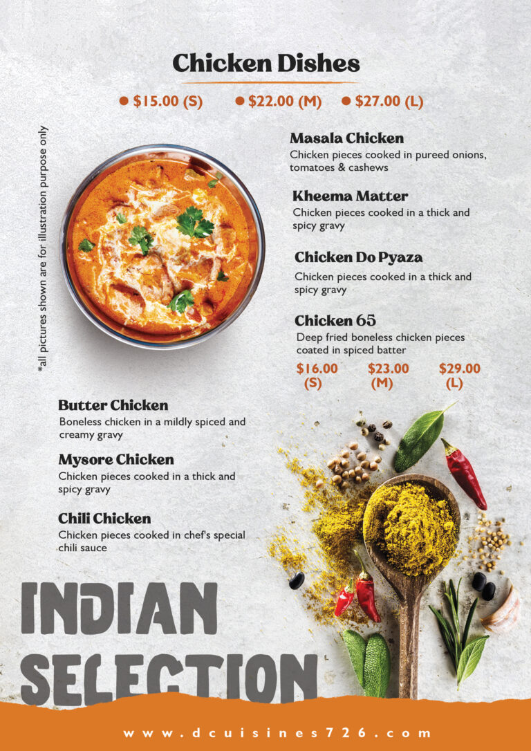 Indian Chicken Dishes