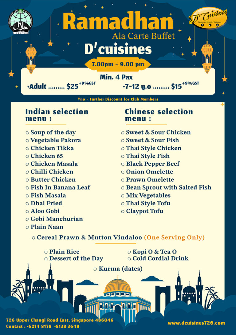 Ramadhan Buffet Dcuisines
