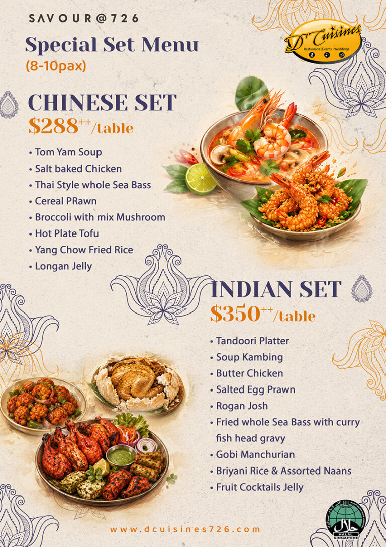 Special Family set menu