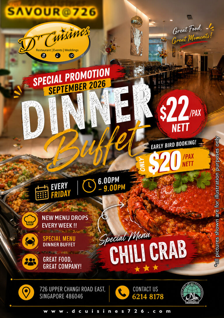 September dinner buffet